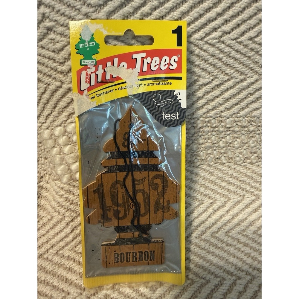 1 Little Trees Discontinued 1952 Bourbon Scent - Factory‎ Single Pack *READ*